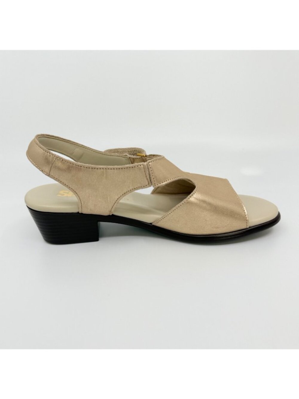 SAS Suntimer Sandals Women’s 6.5W Lusso Leather Orthotic Tripad Comfort Shoes - Picture 5 of 13